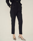 WOOL 140's ONE TUCK PANTS