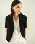 TRIACETATE - (J)  LARGE COLLAR JACKET