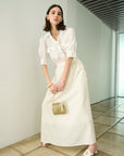 TRIACETATE - (SW) GATHERED SKIRT