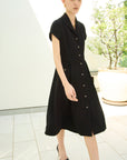 TRIACETATE - (J)  FLARE DRESS