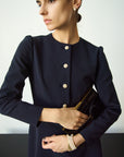 TRIACETATE-(NS) FLARED DRESS